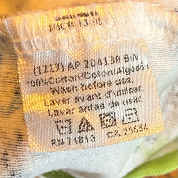 Gerber Animal Print Bodysuit with Green Accents - Picture 4 of 4